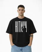 Hitman Rohit Sharma Oversized T-Shirt | Cricket Fan Streetwear | Premium Bio-Washed Cotton Tee