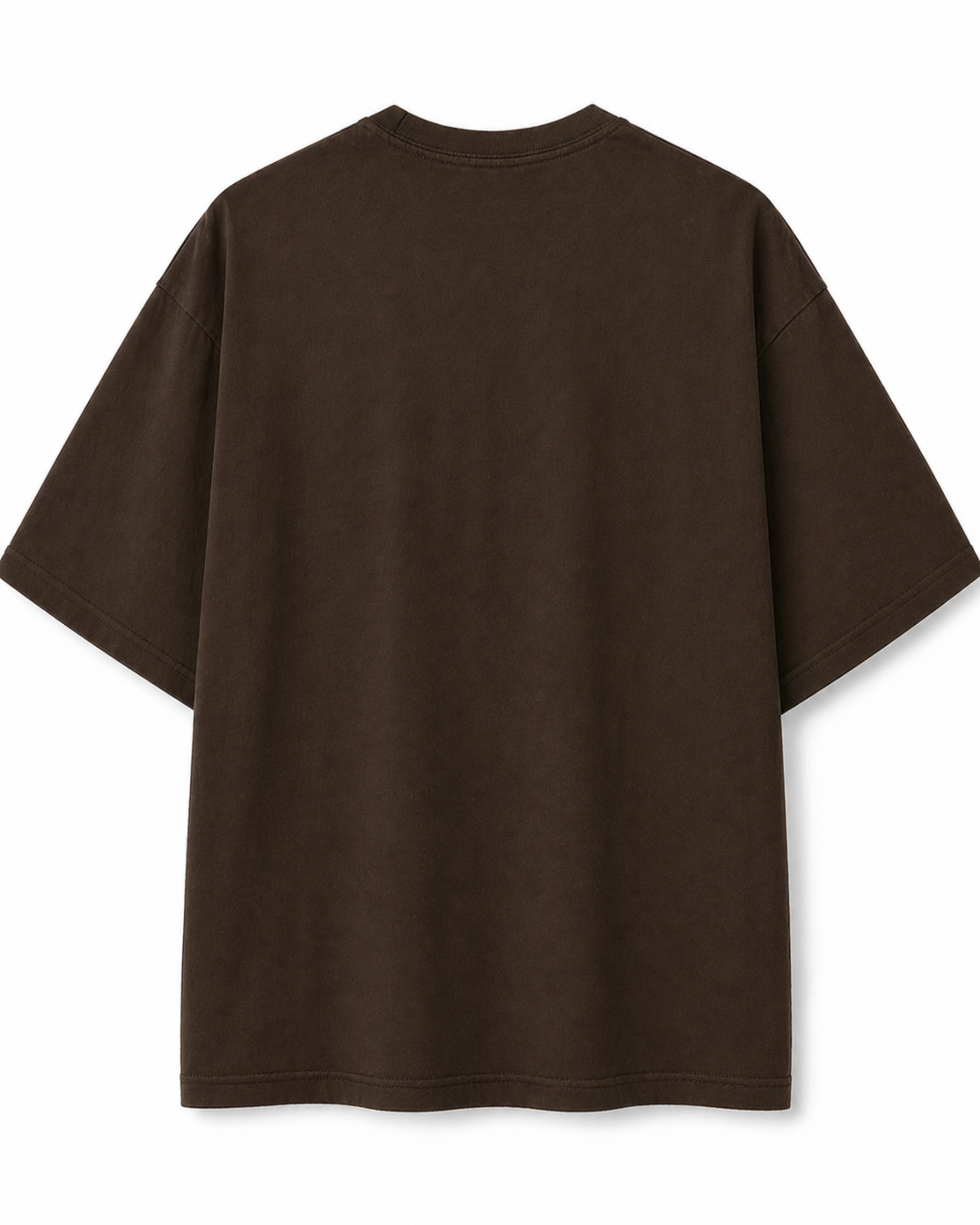 Coffee Time Streetwear | Oversized Brown Graphic T-Shirt | Premium Cotton Bio-Washed Tee