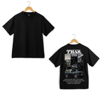 THAR Oversized Back Print T-Shirt