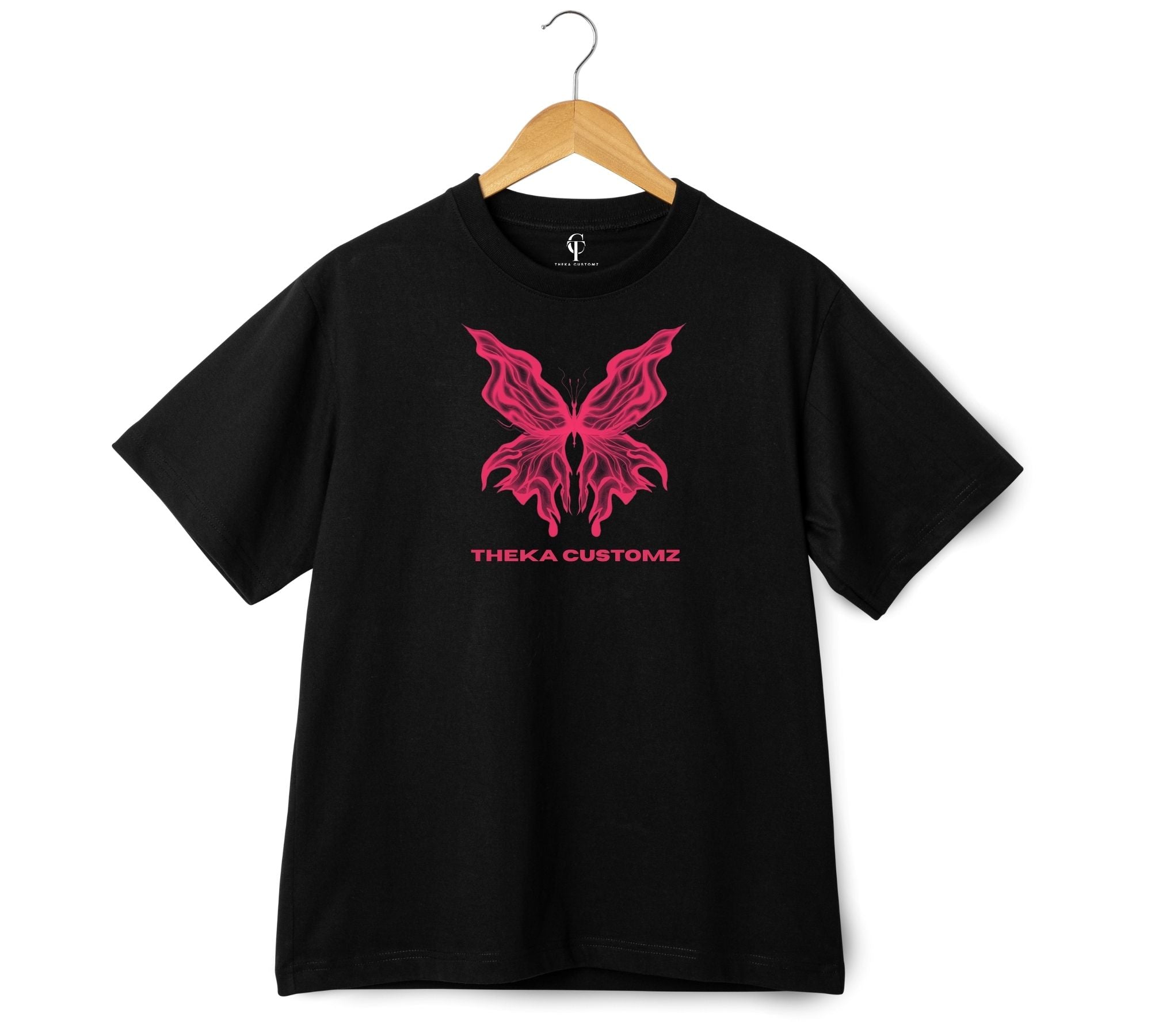 Butterfly Graphic Oversized T-Shirt