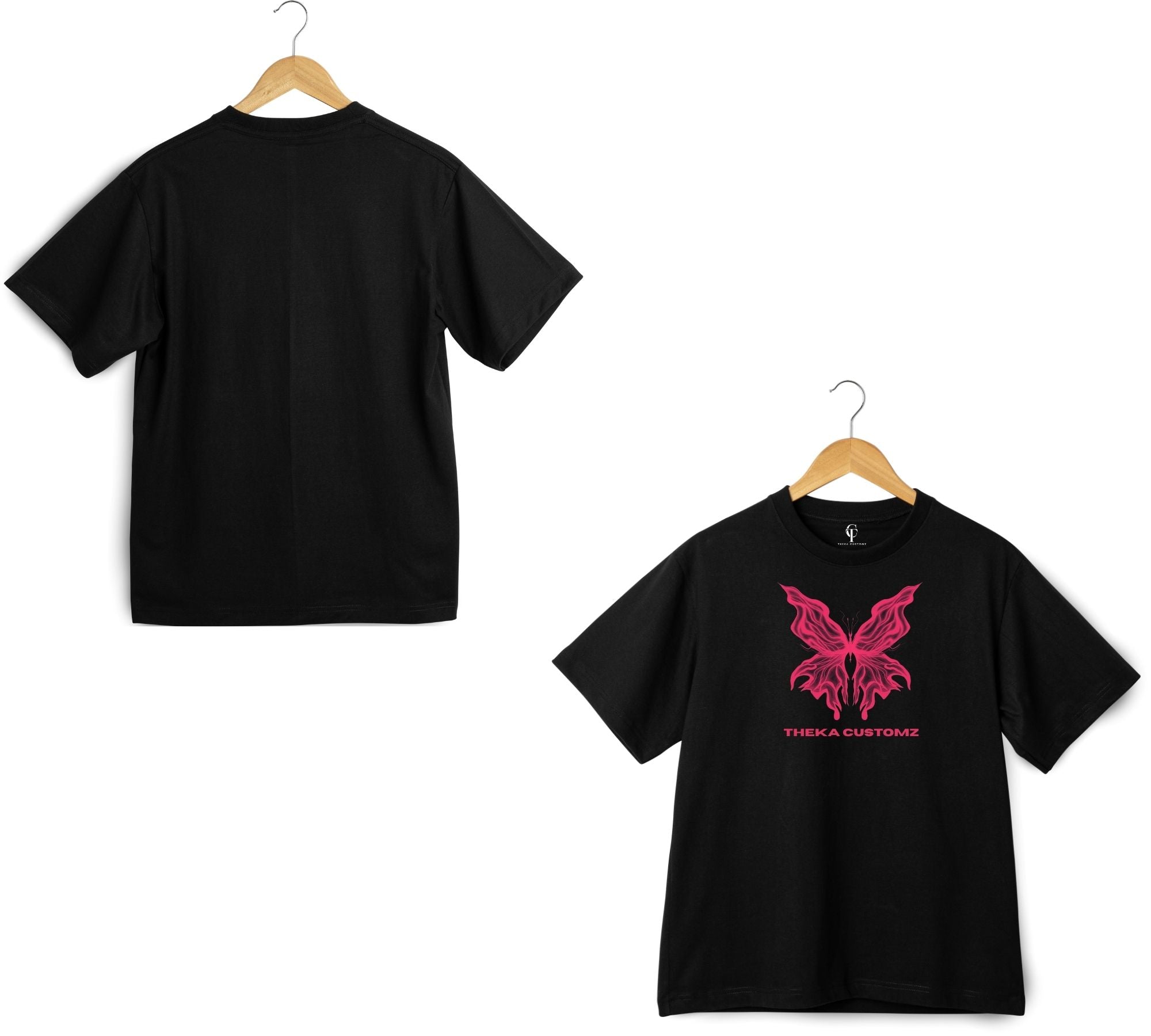 Butterfly Graphic Oversized T-Shirt