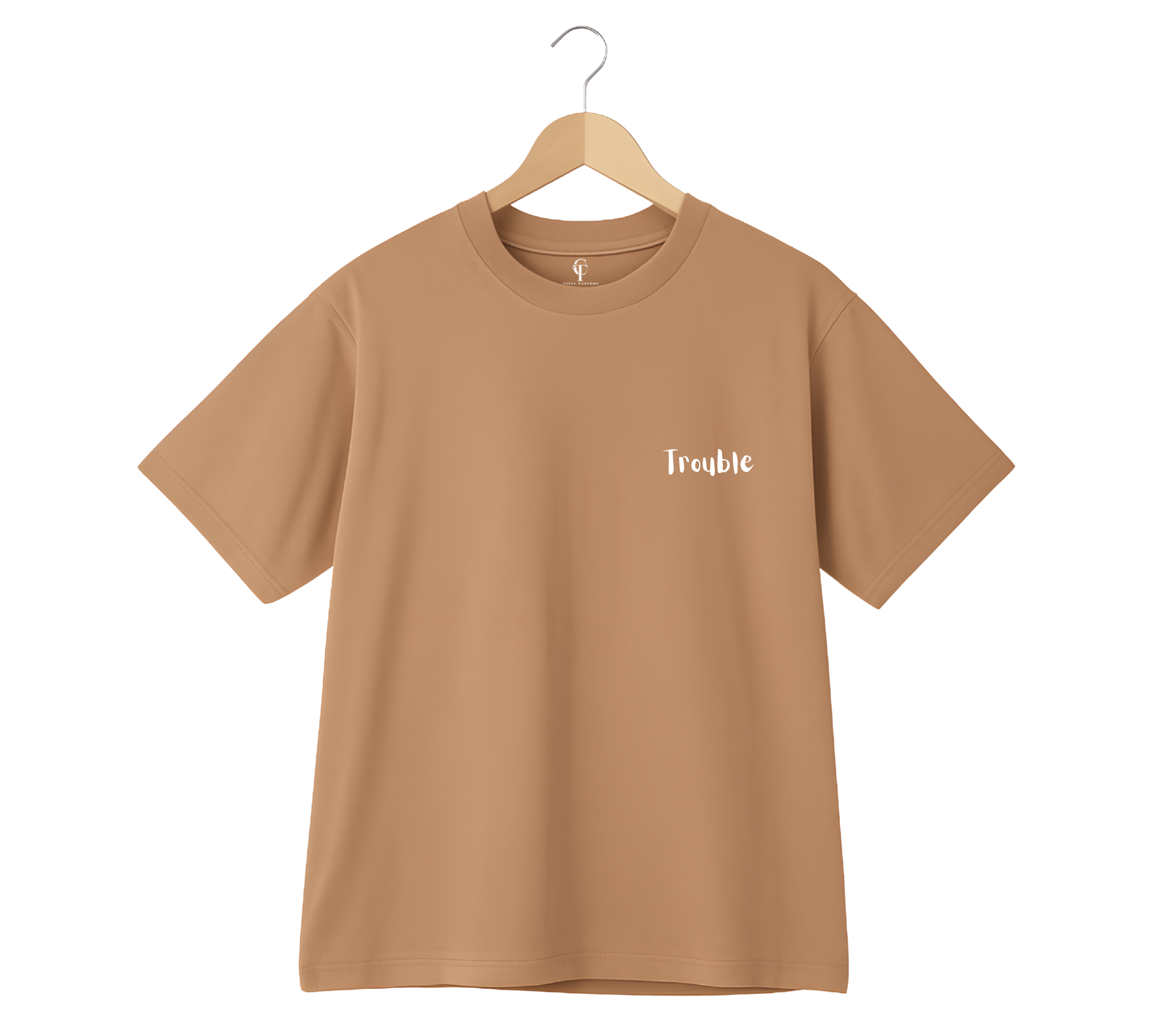 "Where I Go Trouble Follows" X "Trouble" Duo T-Shirt Set