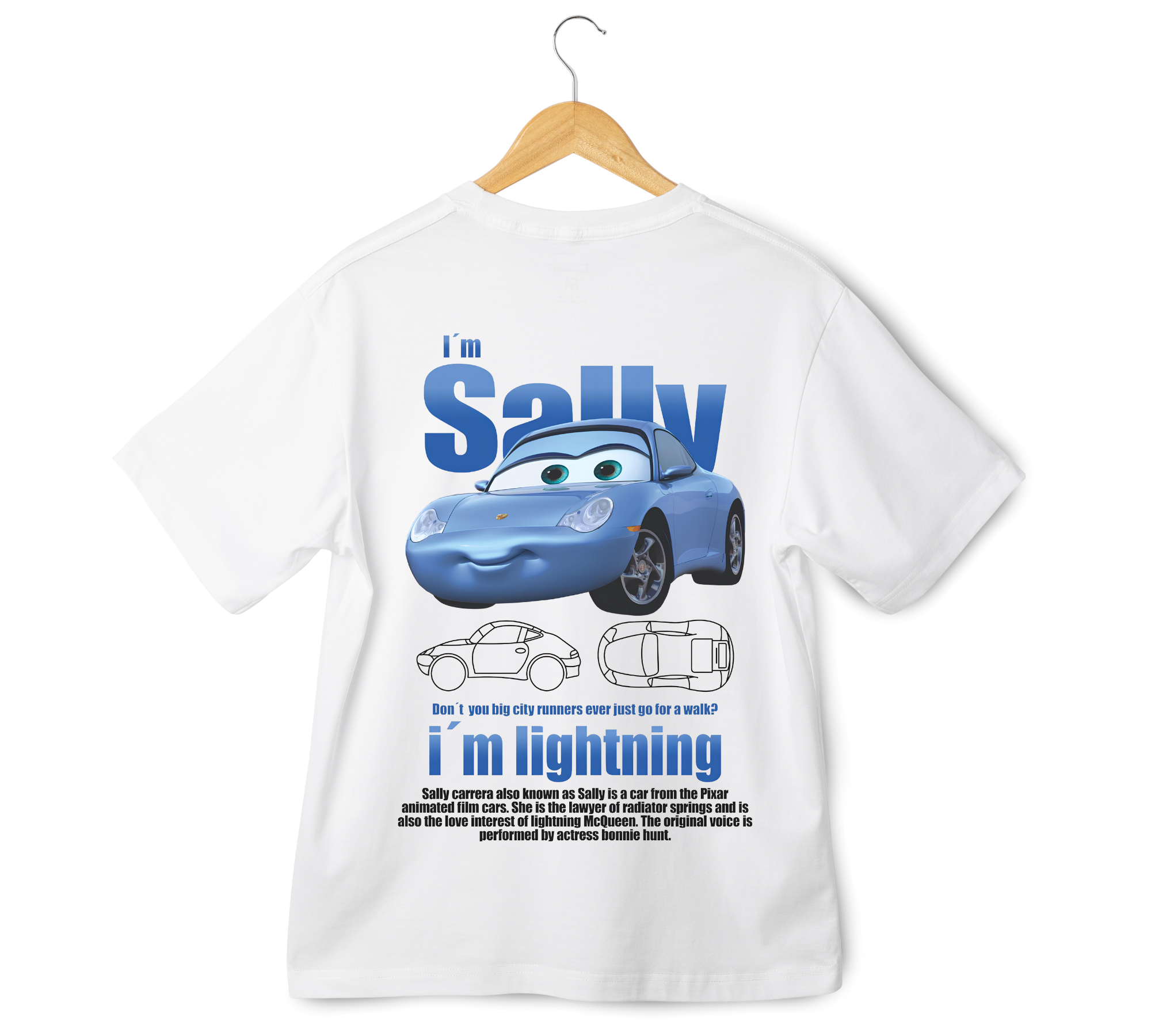 Lightning X Sally Oversized T-Shirts (Set of 2)