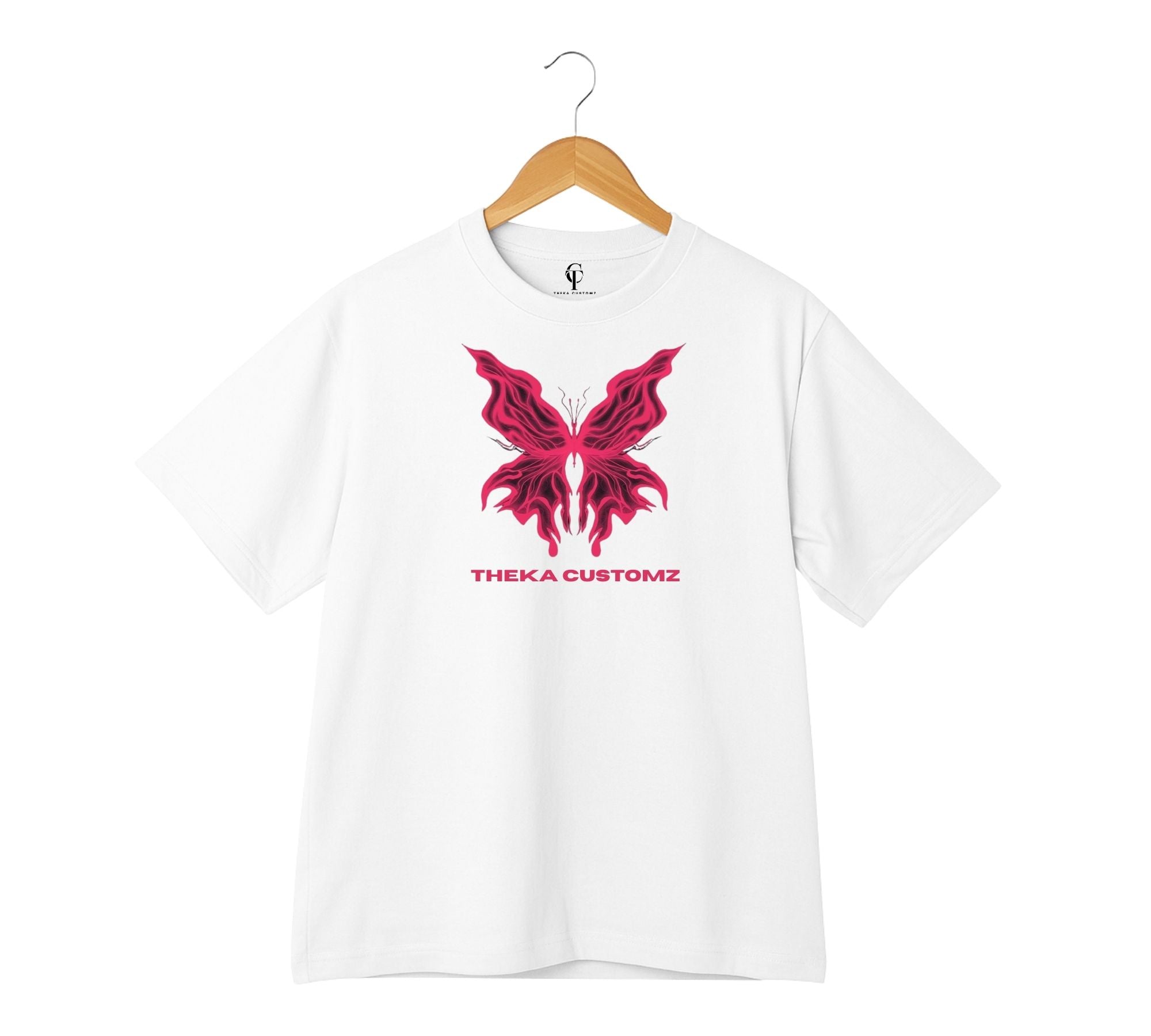 Butterfly Graphic Oversized T-Shirt