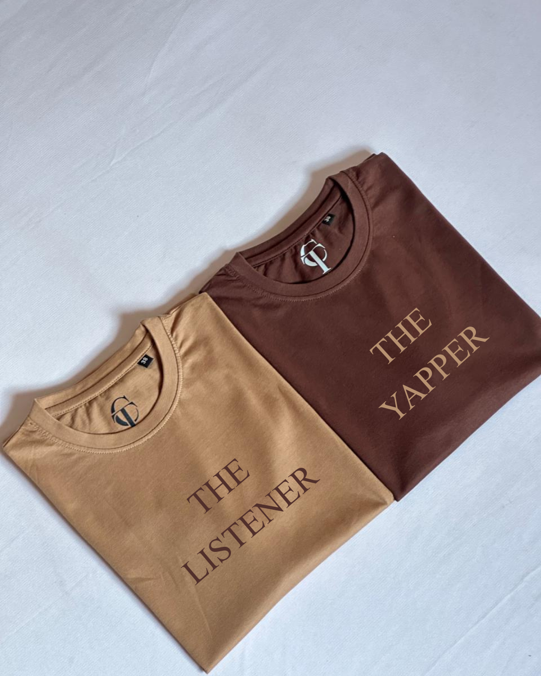 "The Yapper" X "The Listener" Duo T-Shirt Set