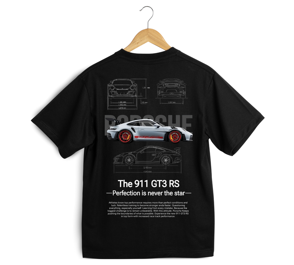 Porsche 911 GT3 RS Perfection Oversized T-Shirt Set