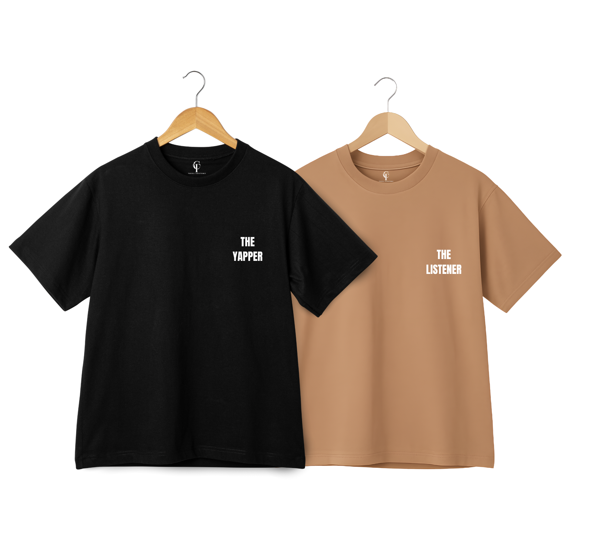"The Yapper" X "The Listener" Duo T-Shirt Set