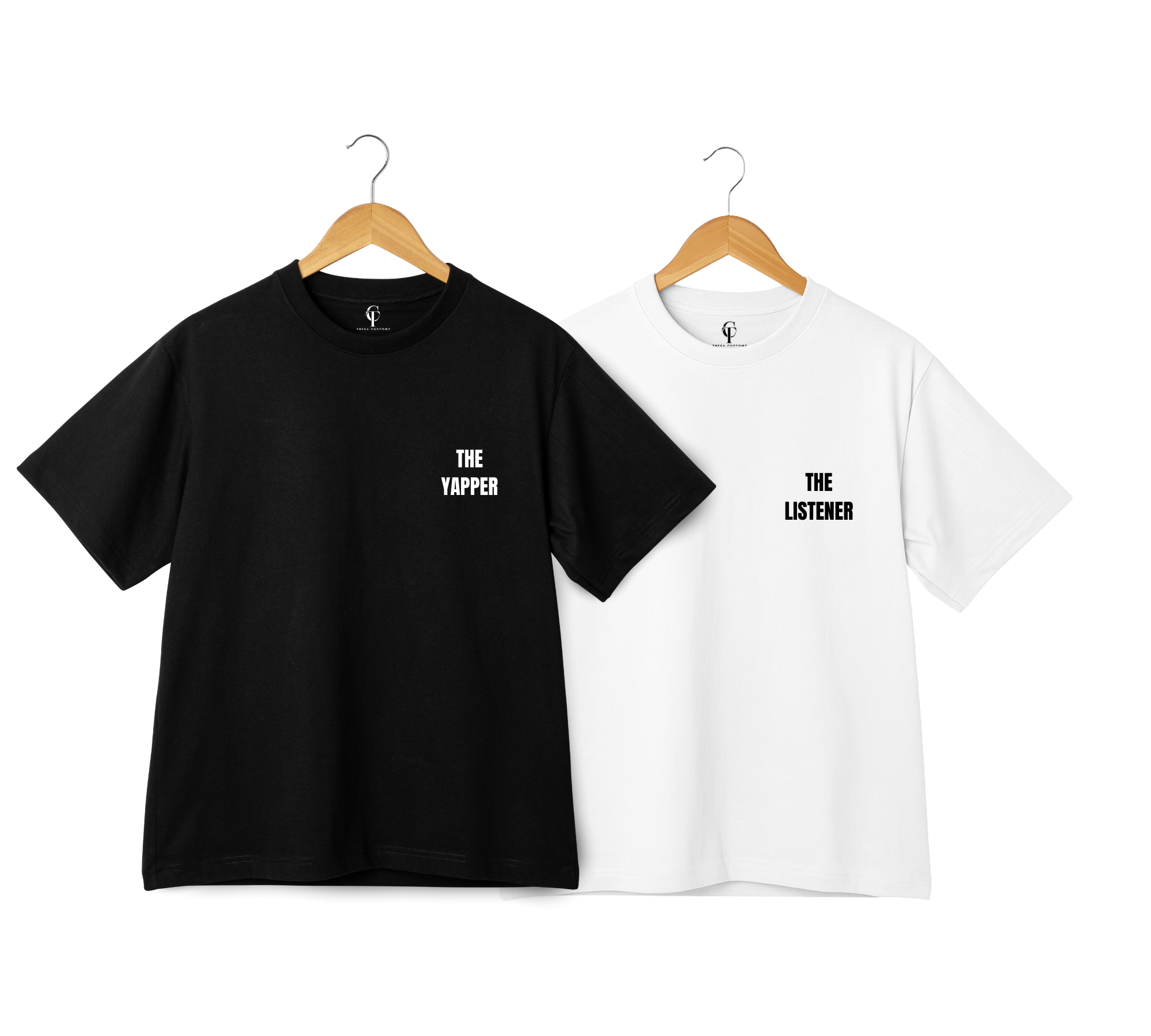 "The Yapper" X "The Listener" Duo T-Shirt Set
