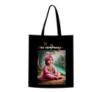 Little Lord Swaminarayan Devotional Canvas Tote Bag