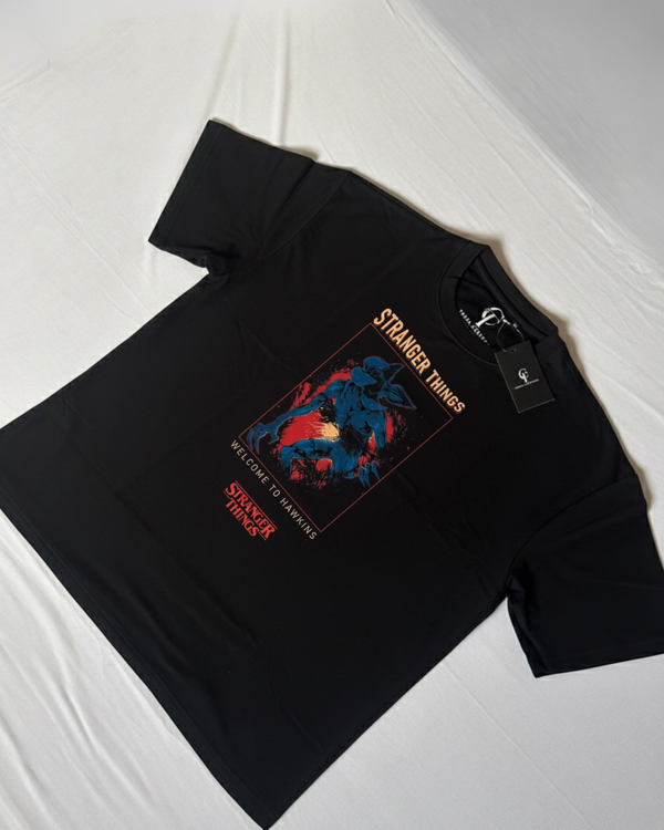 The Demogorgon Welcome to Hawkins Oversize Tee