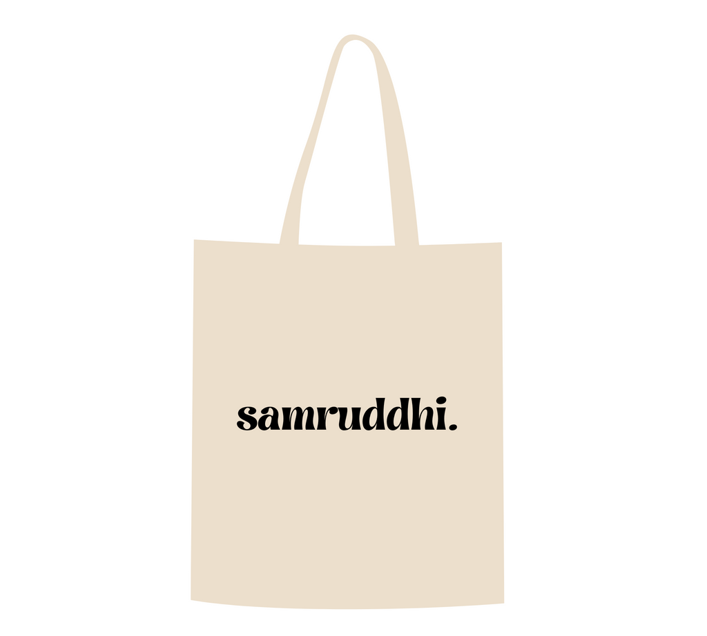 Custom Name Canvas Tote Bag