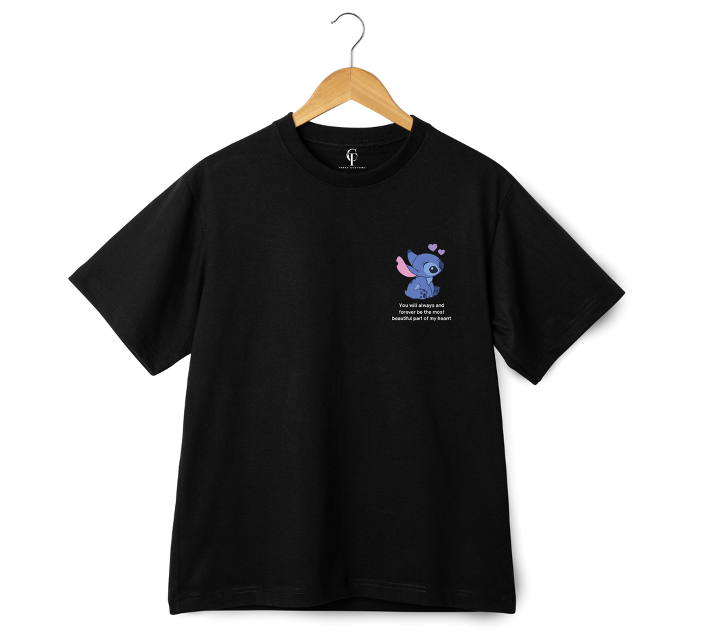 Stitch & Angel Duo: "You Are My Everything" T-Shirt Set