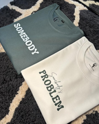 "Somebody's Problem" & "Somebody" Duo Oversize T-Shirt Set