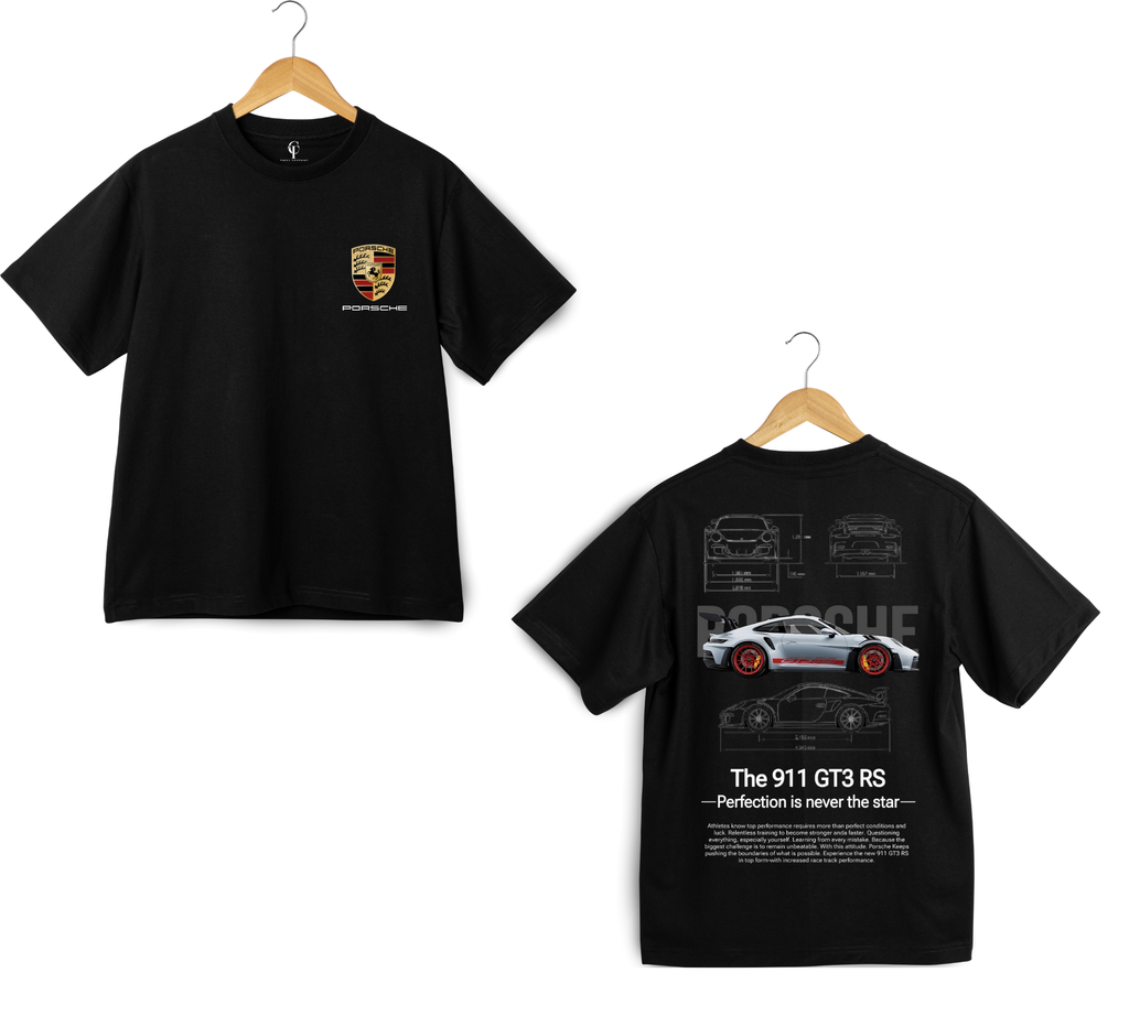 Porsche 911 GT3 RS Perfection Oversized T-Shirt Set