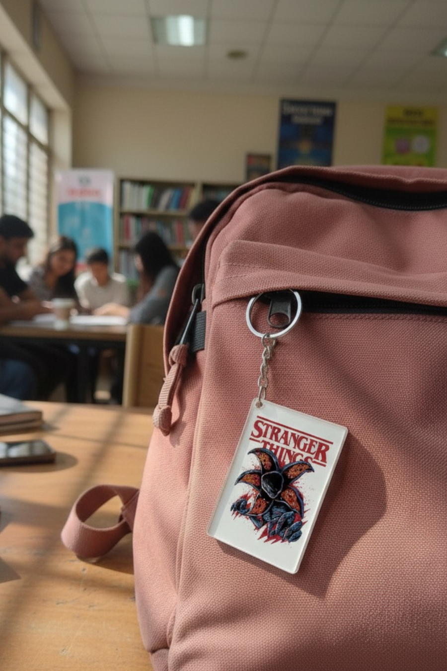 The Demogorgon Terror Keychain