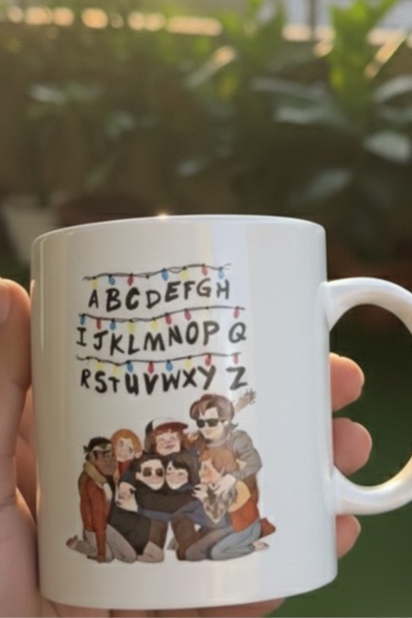 Stranger Things "Alphabet Wall" Mug