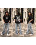 Virat Kohli Oversized T-Shirt for Men & Women | Black Cricket Fan Graphic Tee | Jersey Number 18 | For The Love of Cricket | 240 GSM Premium Cotton