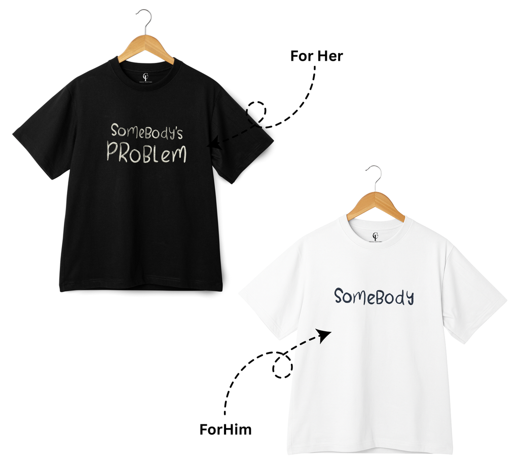 Comic "Somebody's Problem" & "Somebody" Duo T-Shirt Set