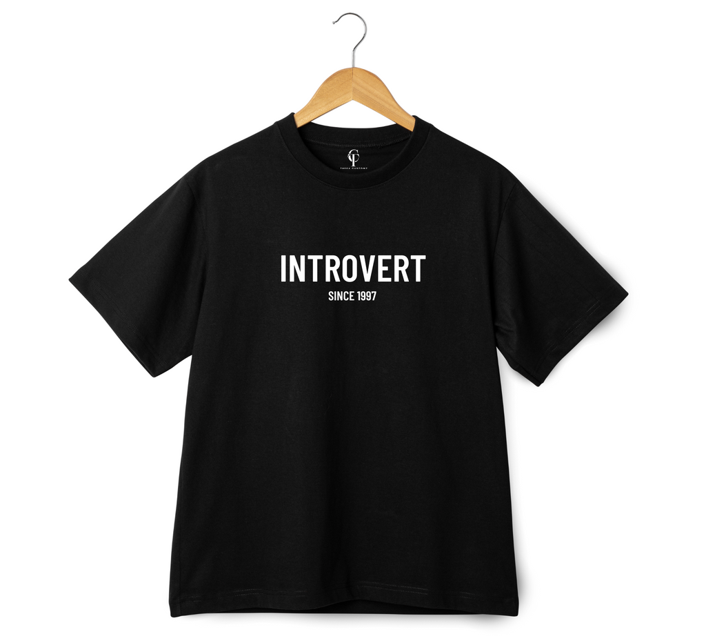 Introvert: The Custom-Year Oversized T-Shirt