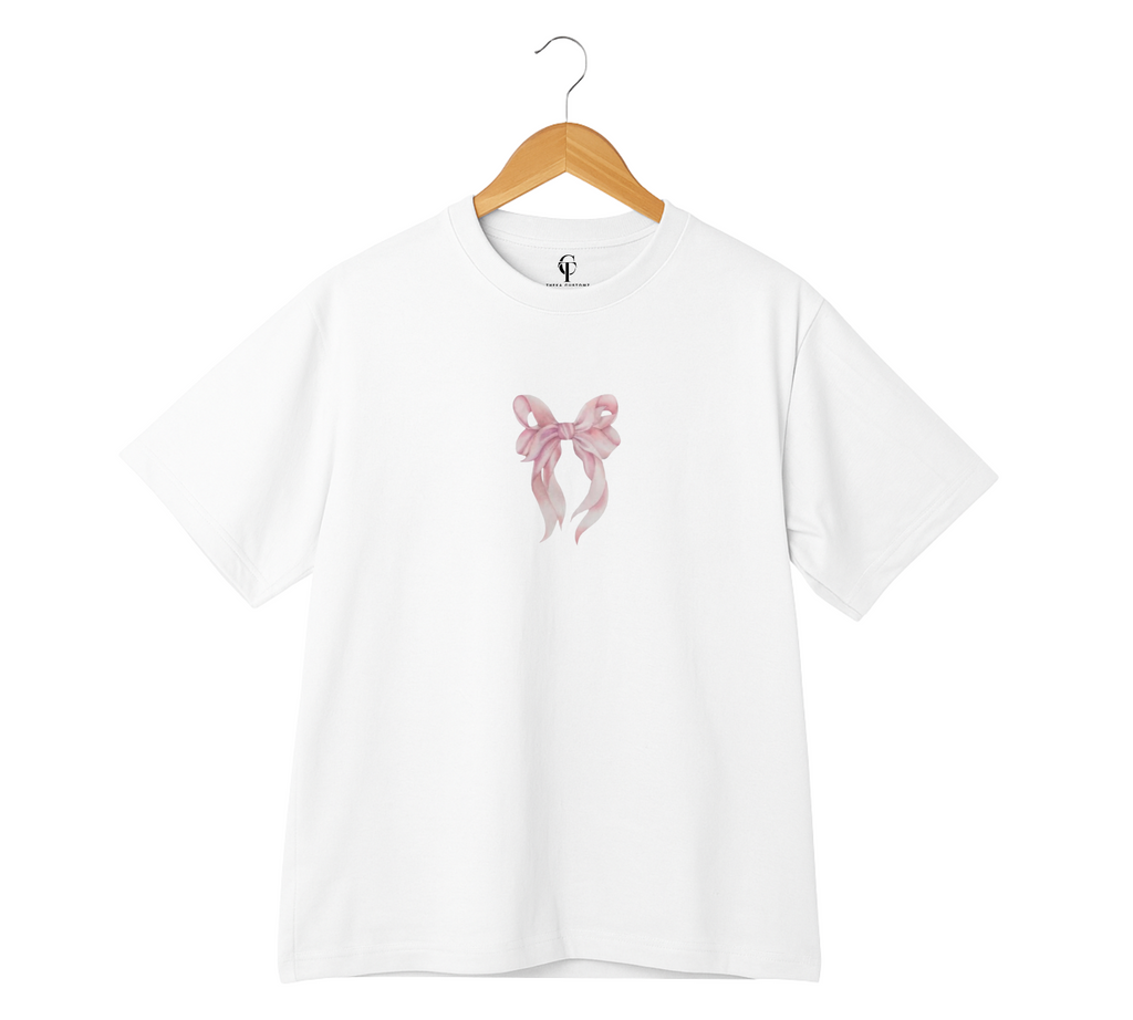 Girls Black Oversized T-Shirt