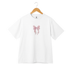 Girls Black Oversized T-Shirt