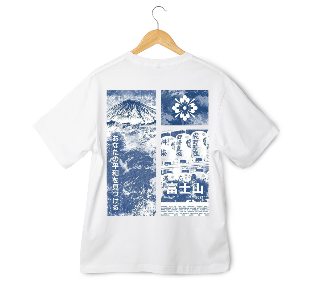 Fuji Graphic Oversized T-shirt