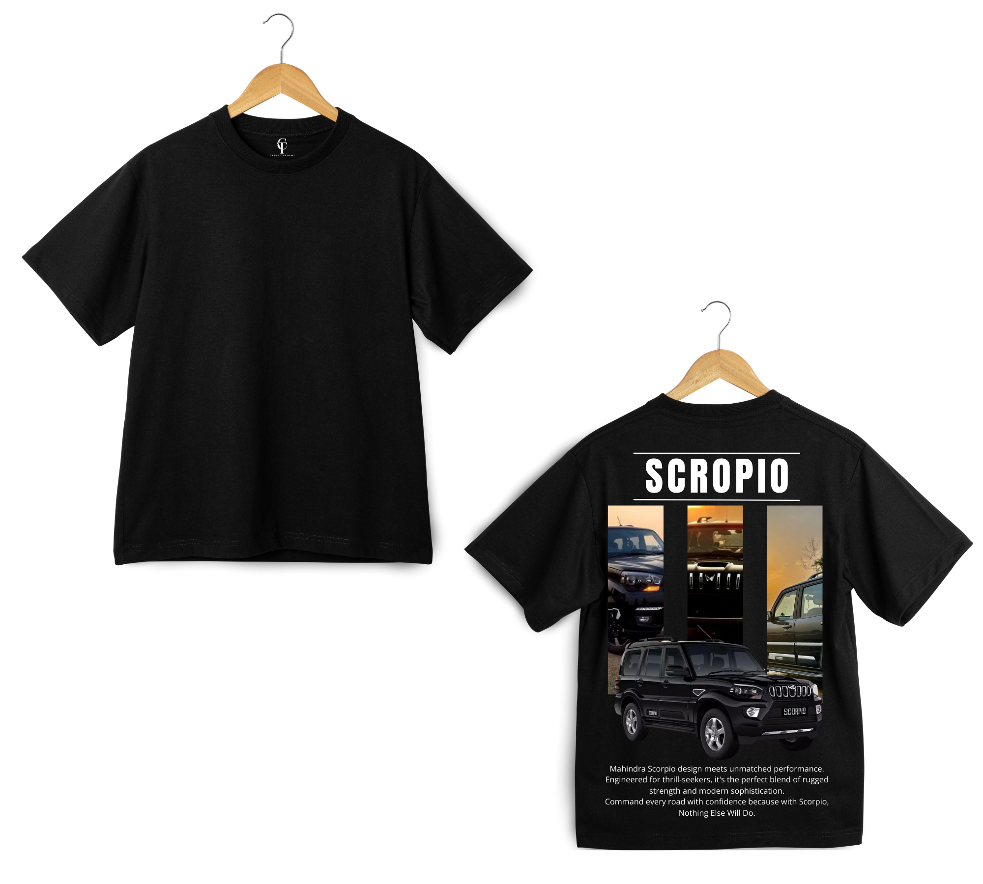 Scorpio Oversized Back Print T-Shirt