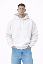 Essential White Hoodie Heavyweight Comfort