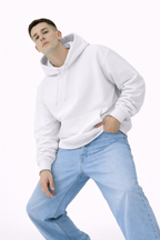 Essential White Hoodie Heavyweight Comfort