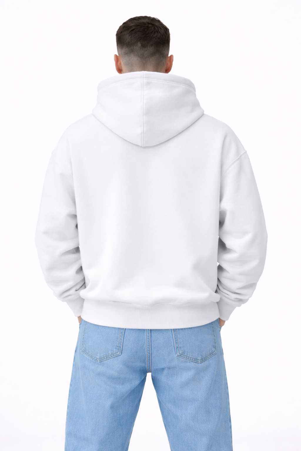 Essential White Hoodie Heavyweight Comfort