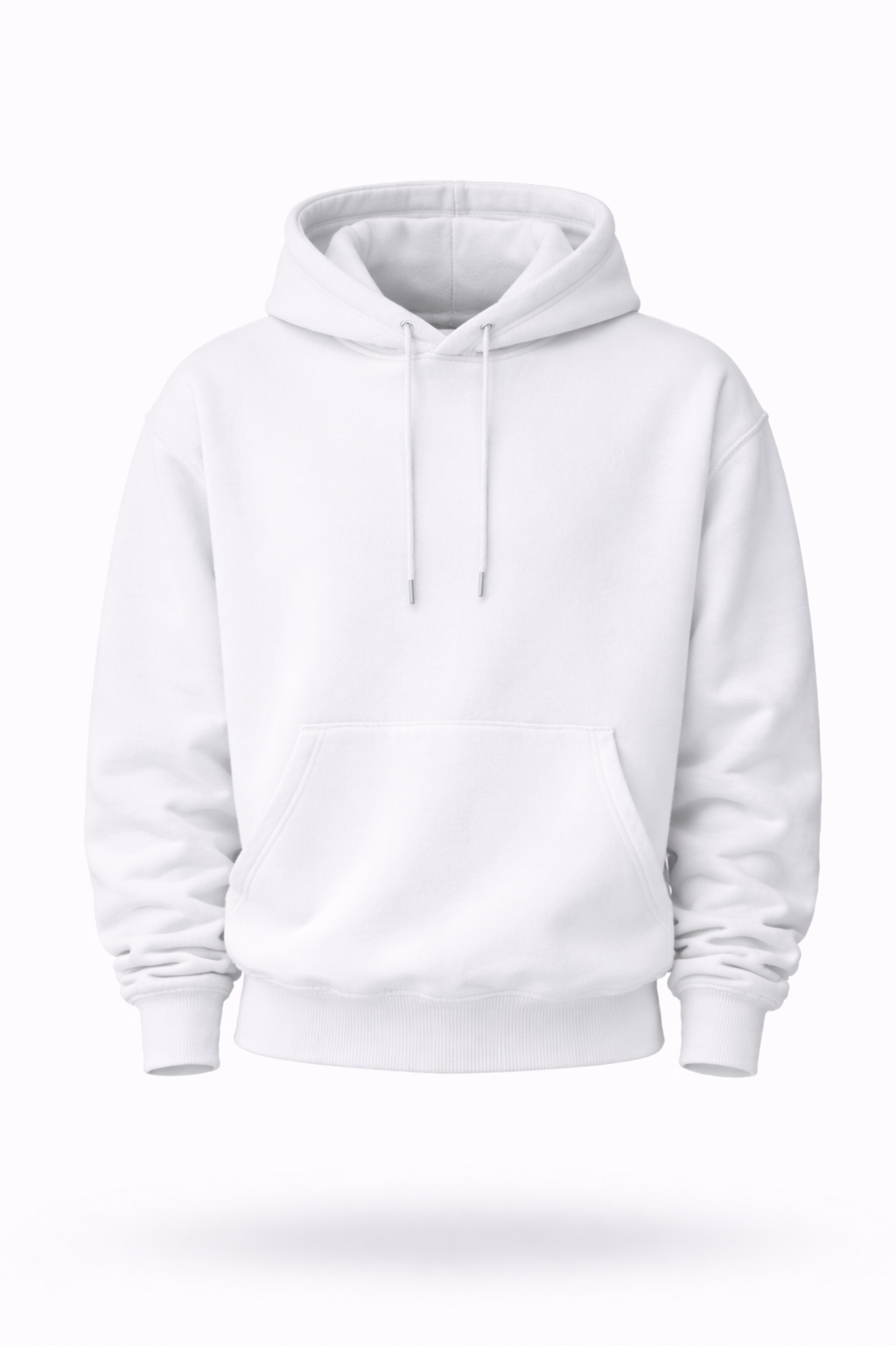 Essential White Hoodie Heavyweight Comfort