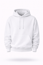 Essential White Hoodie Heavyweight Comfort