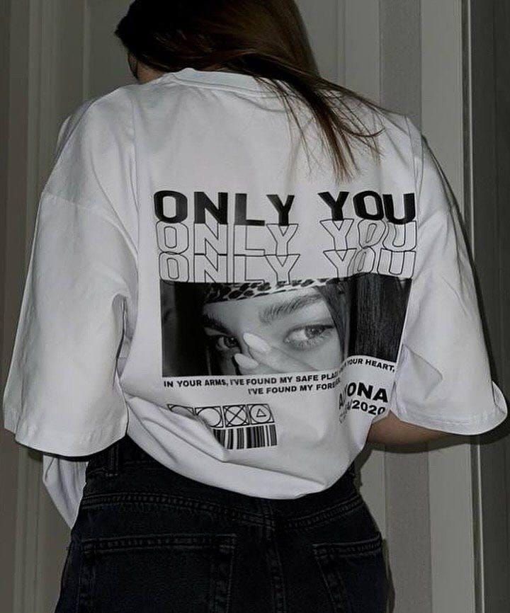 Personalized Photo & Text Custom T-Shirt