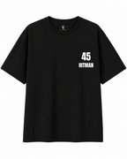 Rohit Sharma “Hitman 45” Oversized T-Shirt | Unisex Premium Cotton Tee