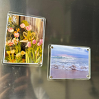 Transparent Acrylic Fridge Magnet