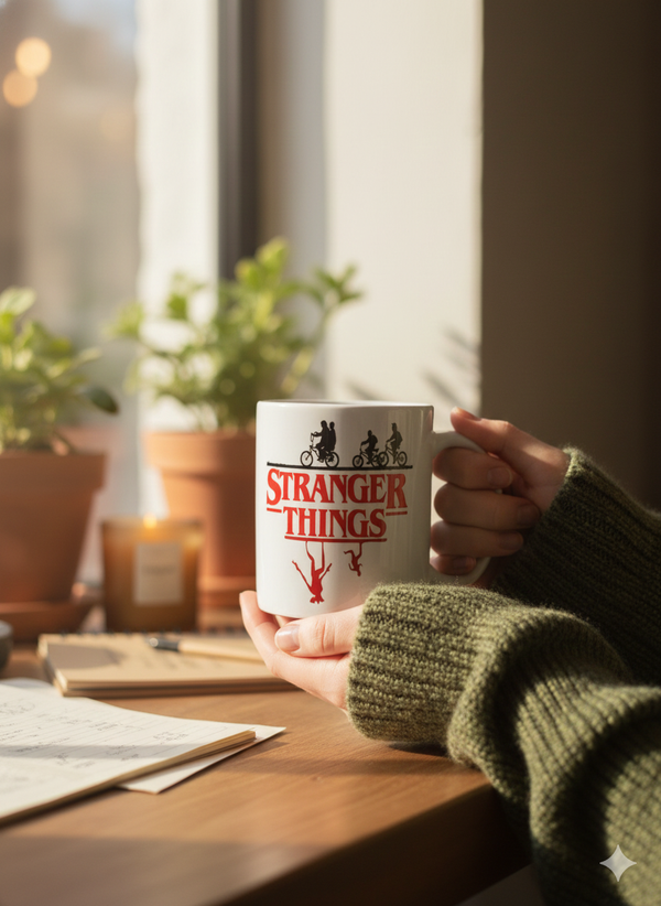 Stranger Things Classic Logo 11oz Ceramic Coffee Mug