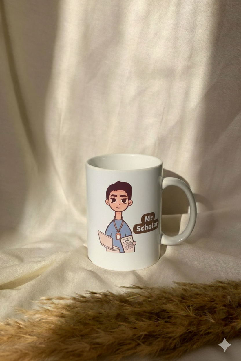 Mr. Scholar Student Ceramic Mug