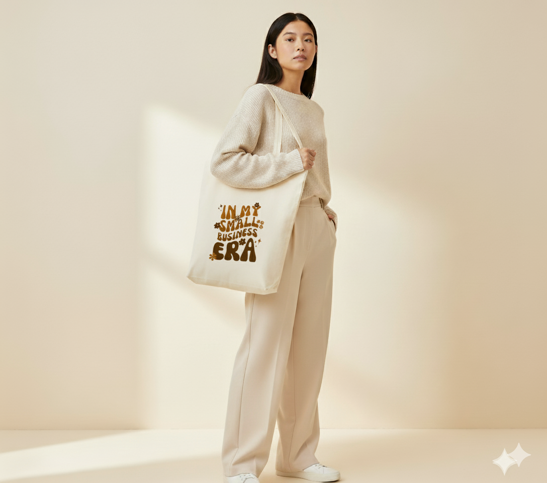 "In My Small Business Era" Entrepreneur Tote