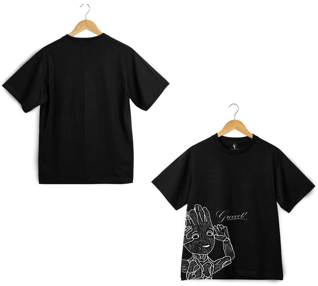 Groot: The Iconic "I Am Groot" Oversized T-Shirt