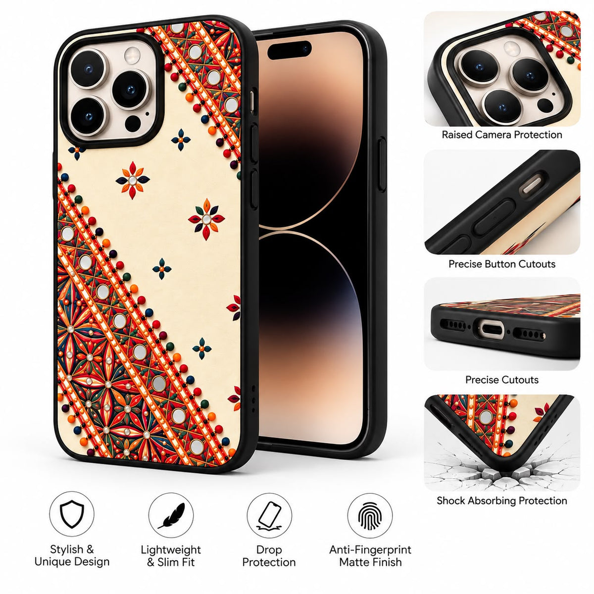 Ivora Folk Lace Phone Cover