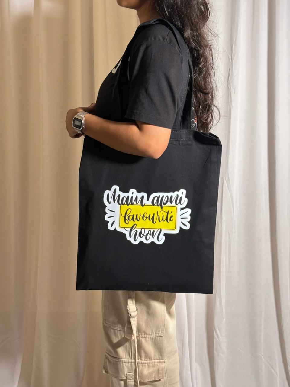 "Main Apni Favourite Hoon" Self-Love Tote Bag