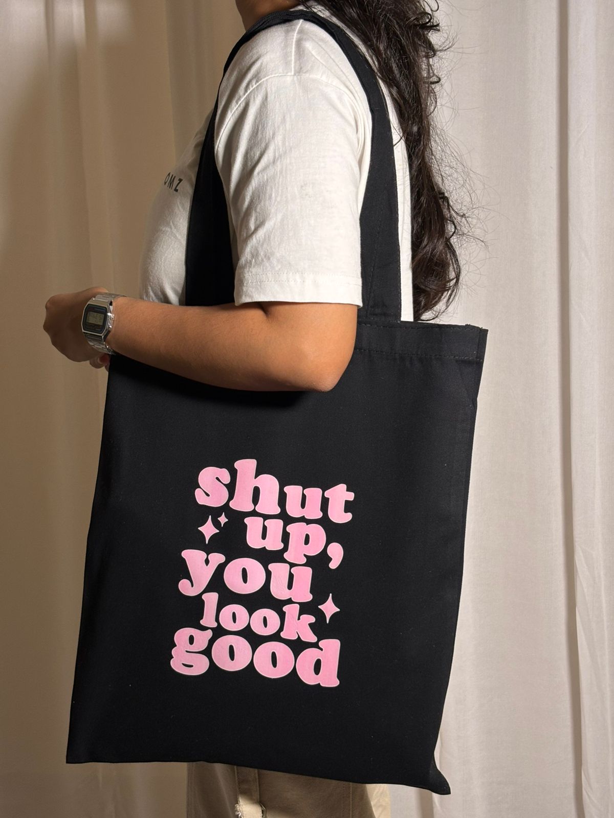 The "Shut Up, You Look Good" Tote: Your Daily Dose of Dazzle