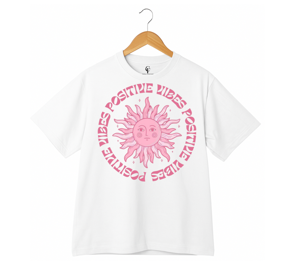 Positive Vibes Oversized T-Shirt