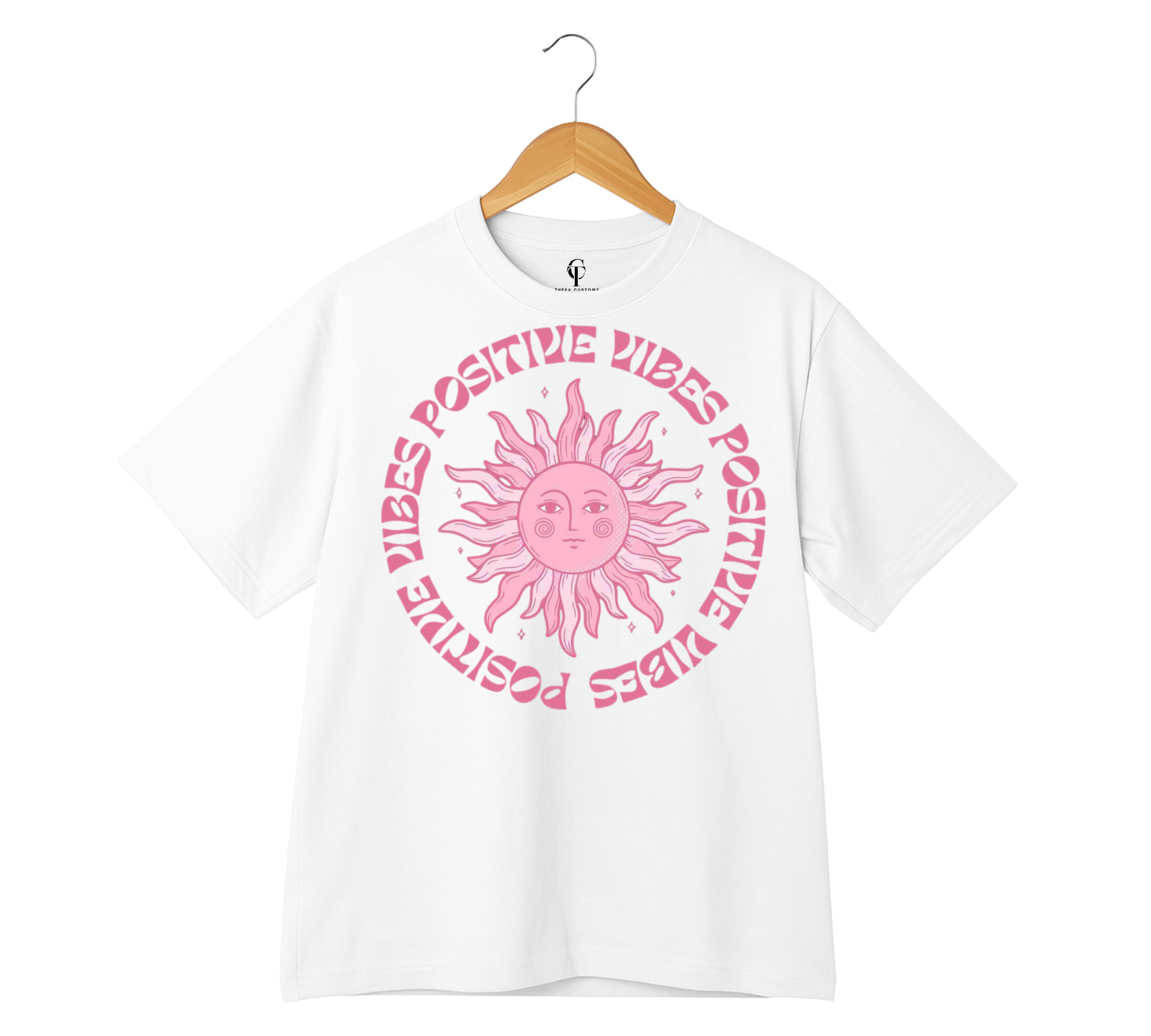 Positive Vibes Oversized T-Shirt