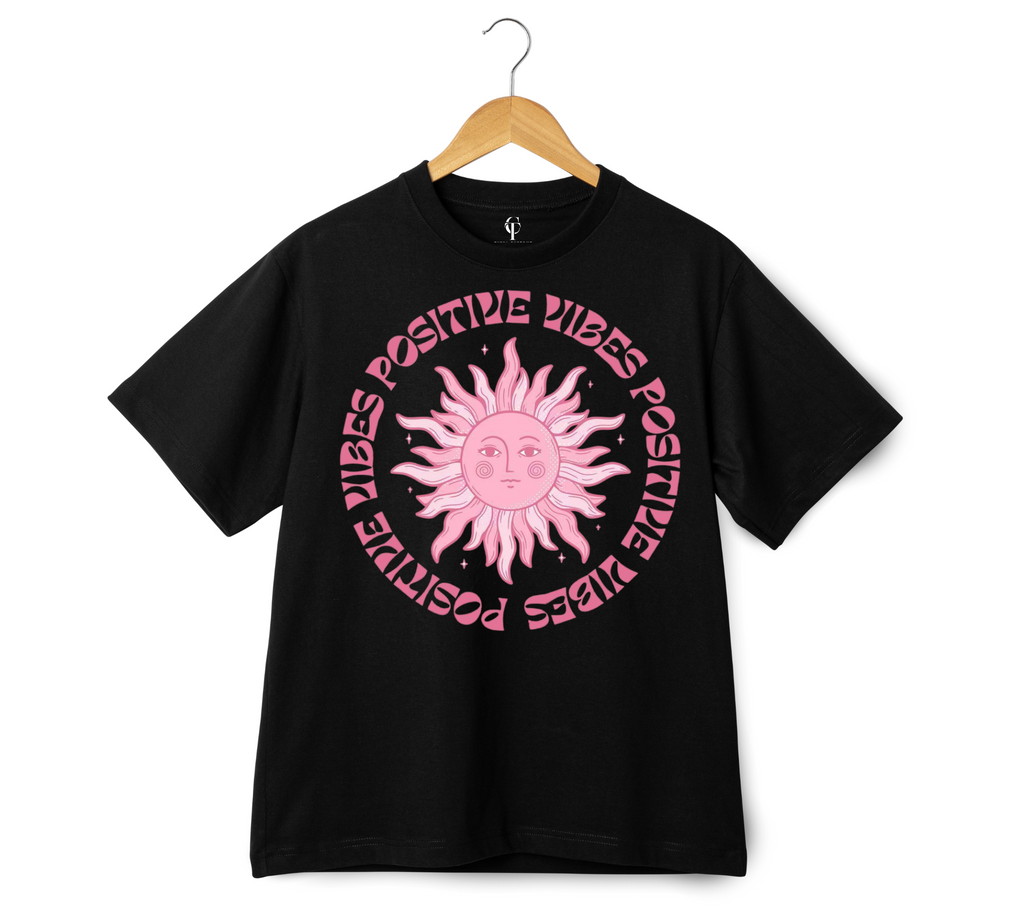 Positive Vibes Oversized T-Shirt