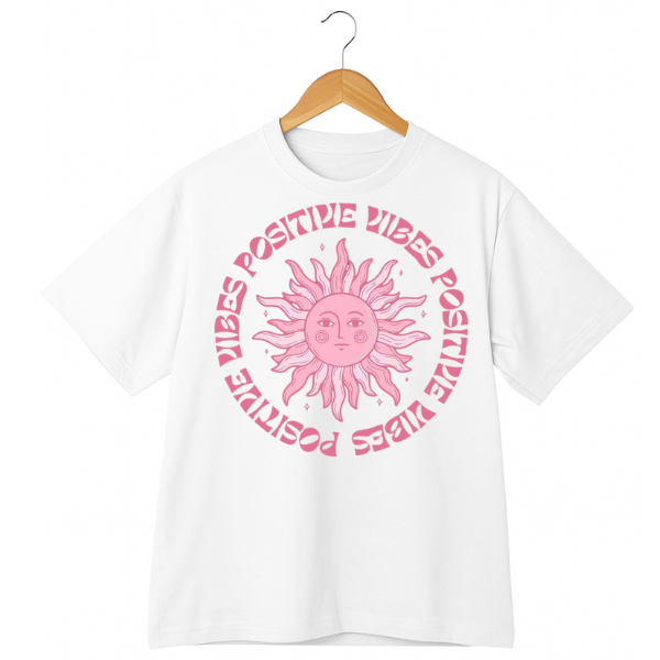 Positive Vibes Oversized T-Shirt