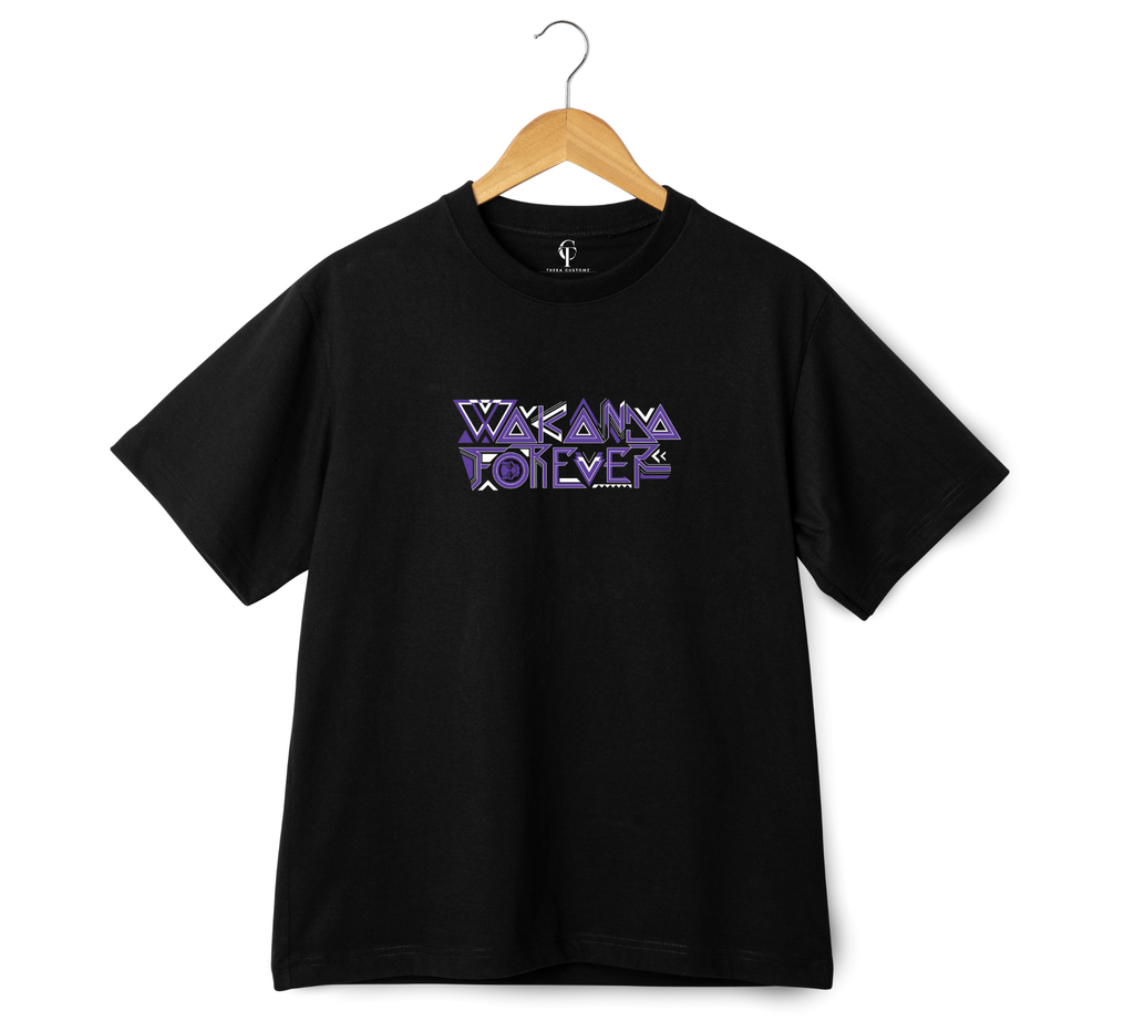 Wakanda Forever Royal Oversized T-Shirt