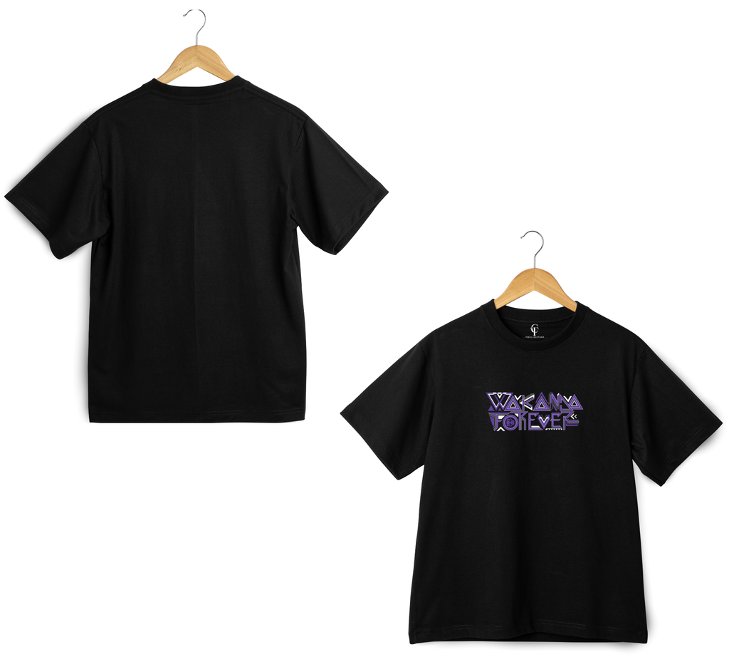 Wakanda Forever Royal Oversized T-Shirt