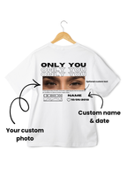 Personalized Photo & Text Custom T-Shirt