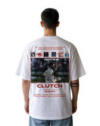 VK18 Virat Kohli Oversized T-Shirt | 240 GSM Premium Cotton Terry | White Graphic Back Print | Unisex Streetwear Fan Edition